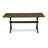 Solid Wood Top Trestle Dining Set-1470830785