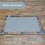 Panneau de jeu rectangulaire - ensemble de 3 - bleu-106539322