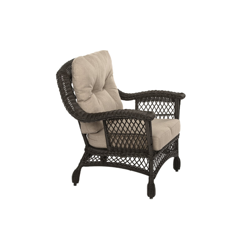 Chaise de patio avec coussins jardin Chattahoochee