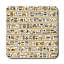Square 6 Piece Coaster Set