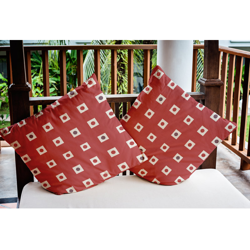 Housse de coussin et insert Layton - GPN203, Mauve ancien, 18 po x 18 po