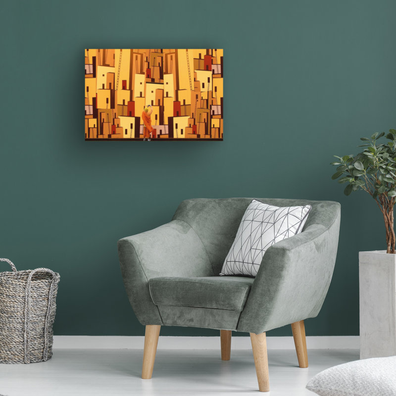 Art sur toile Roxana Labagnara, H 12 po x l 19 po