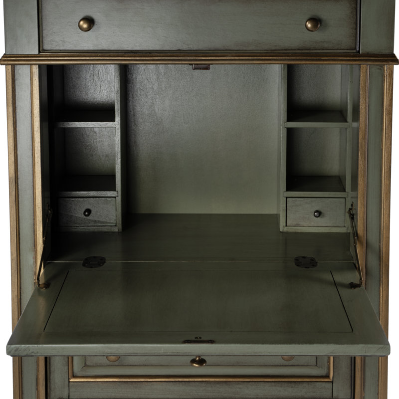 Chubbuck Armoire Desk, Green
