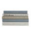 Modern Sea Glass Book Stack, S/5