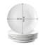 Bujanov Piece Porcelain Dinnerware Set - Service for 6