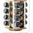 Rotating Tabletop Spice Rack Storage Box