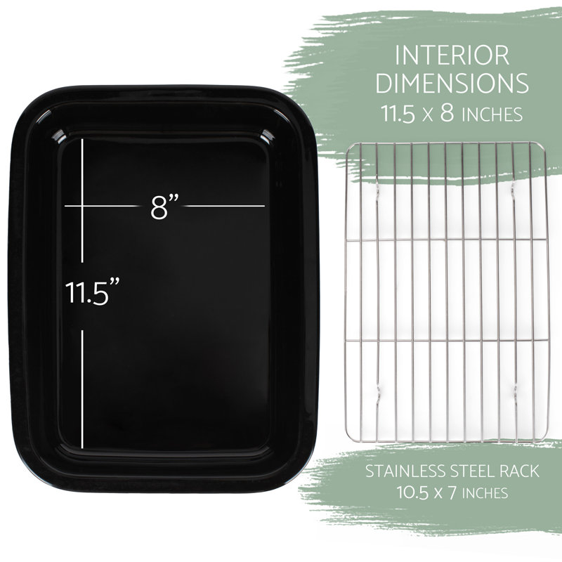 Plat de cuisson noir 304, Noir mat
