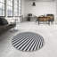 Tapis noir/beige à motifs-255663289