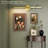 Battery Operated Wall Sconces with Remote Control, 24'' LED Flush Mounted Sconces-18311414