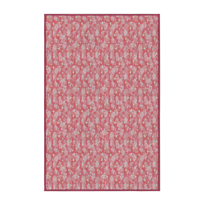 Tapis gris/noir/bleu à motifs, Rectangle 2 pi x 5 pi