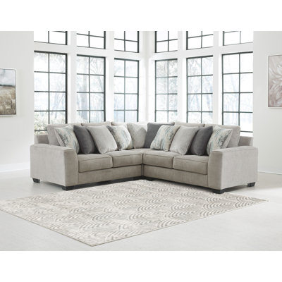 Hauselt Upholstered L-Shaped Sectional