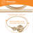 Circular Spring Straps Curtain Tiebacks, 2Pack-946543987