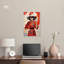 «Stunning In Red Canvas Retro Art Prints» par Art Remedy-104628163-108043881