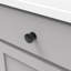 American Diner Collection Round Knob - 1-3/8 " Diameter Cabinet Knob Black Nickel - Transitional, Traditional Hardware for Drawers & Cabinets-116145109-116145111