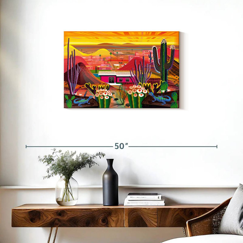 Las Palmas, 20" H x 30" W