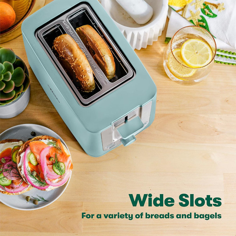 Defrost and Reheat Function Bread Toaster