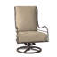 Outdoor Carmel Rocking Metal Chair with Cushions-62363688-63361381