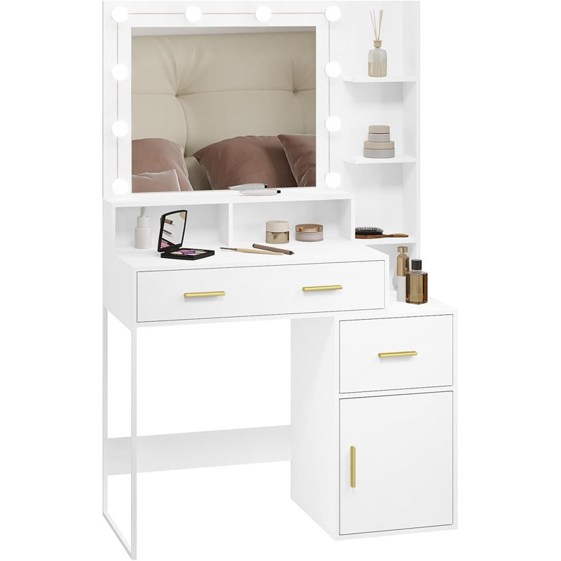 Hypatos Dressing Table with Mirror