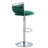 Ginko Modern Adjustable Bar Stools, Swivel Counter Stools with Upholstered Seat, Backrest, Footrest and Metal Frame for Kitchen and Home Bar （Set of 4）-898201623-879564334