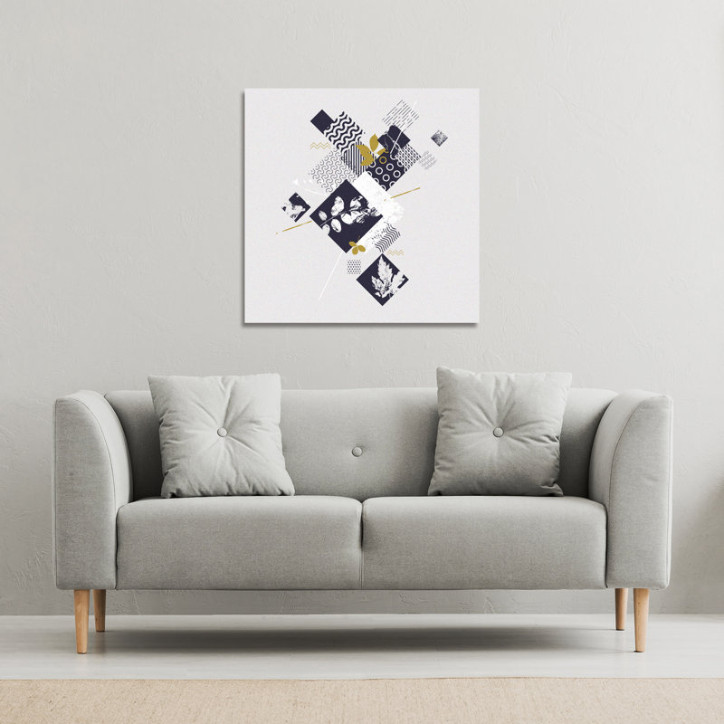 No Title by Andrew Lee - Wrapped Canvas Print
