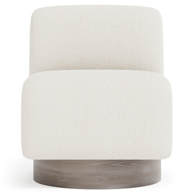 Chaise pivotante en tissu Marley