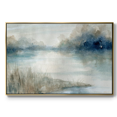 «Still Evening Waters», toile tendue avec châssis