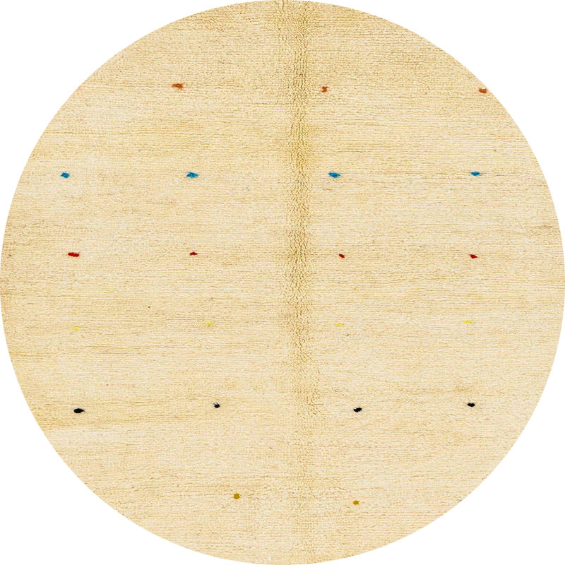 Tapis abstrait 1332, Rond 8 pi