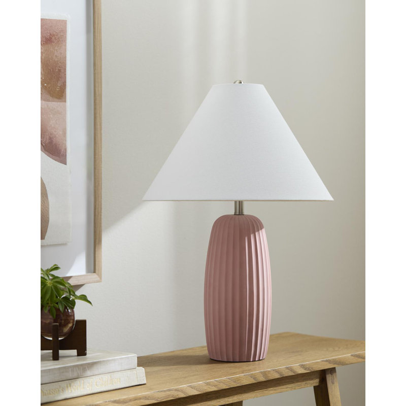 Serop Table Lamp, Pink