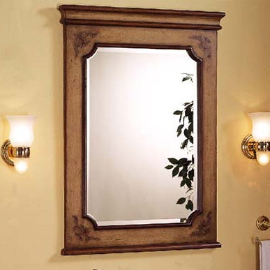 Flora 200 Bathroom Vanity Mirror, 34" H x 24" W
