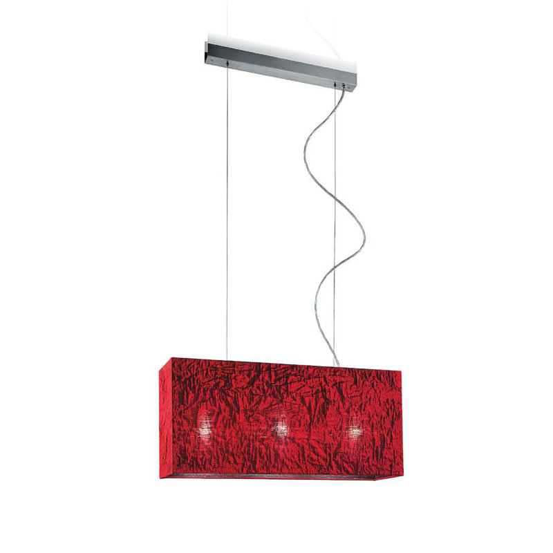 Dress 3 - luminaire suspendu tambour, Ivoire