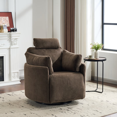 Fauteuil d'appoint inclinable et oscillant Calhoun