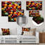 «Colorful Pop Art Candy and Fruit - Food & Beverage», art mural en métal-1669108733
