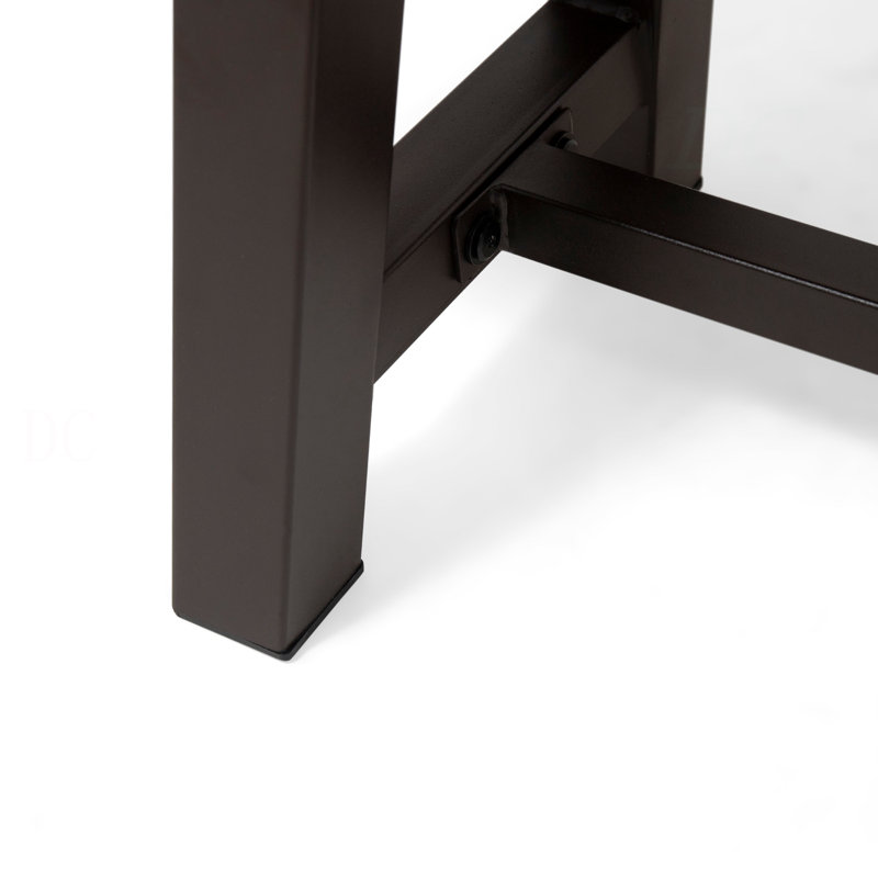 Banc de patio extérieur en bois d'acacia