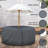 Heavy Duty Multipurpose Waterproof Outdoor Round Dining Table & Chair Set Cover with Umbrella Hole-2090469641-2090469681