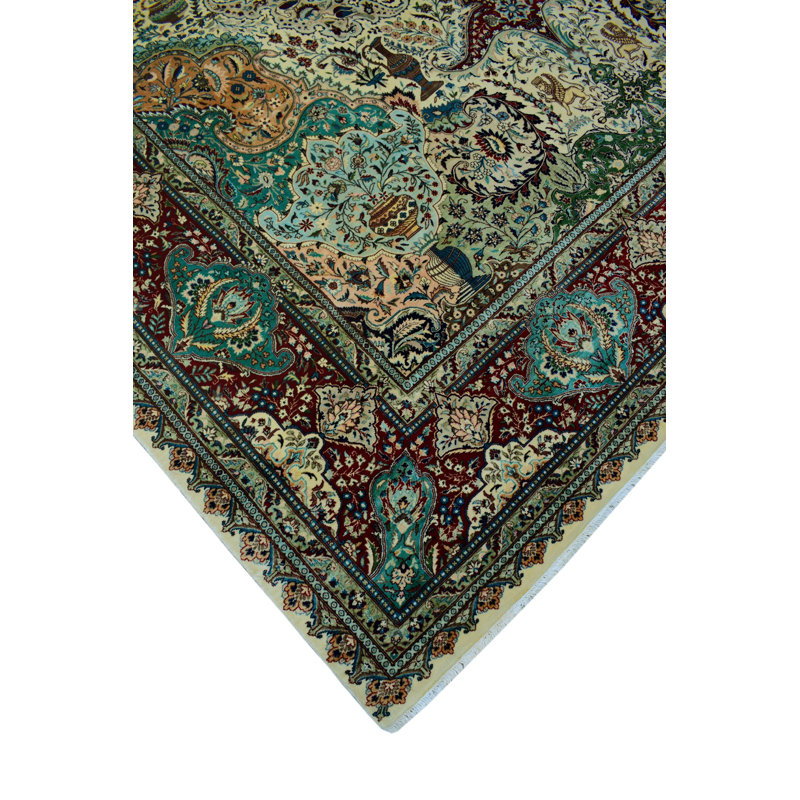 Maerose One-of-a-Kind 9'1" X 12' New Age Wool Area Rug in