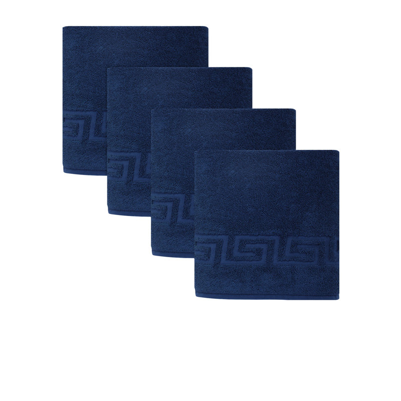 Ensemble de 4 draps de lit en coton turc Duplantis