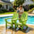 Barbour Greenture Plastic/Resin Adirondack Chair-1049157317