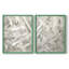 ABSTRACT Series XLVI - reproduction encadrée de qualité supérieure - prête à être accrochée - aucun clou requis - aucun clou requis-1001536554-1001536553