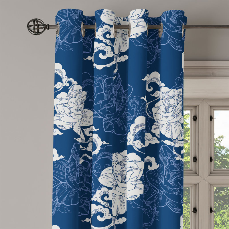 Rideau bohème Ophelia & Co., L 50 po x L 108 po