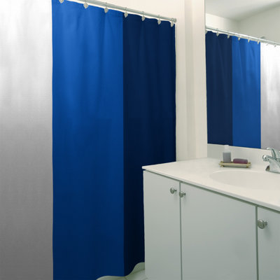 Striped Shower Curtain with Liner Included