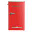 Frigidaire® 3,2 pi³ Réfrigérateur de bar rétro de 65 watts avec ouvre-bouteilles latéral, rouge-121846165