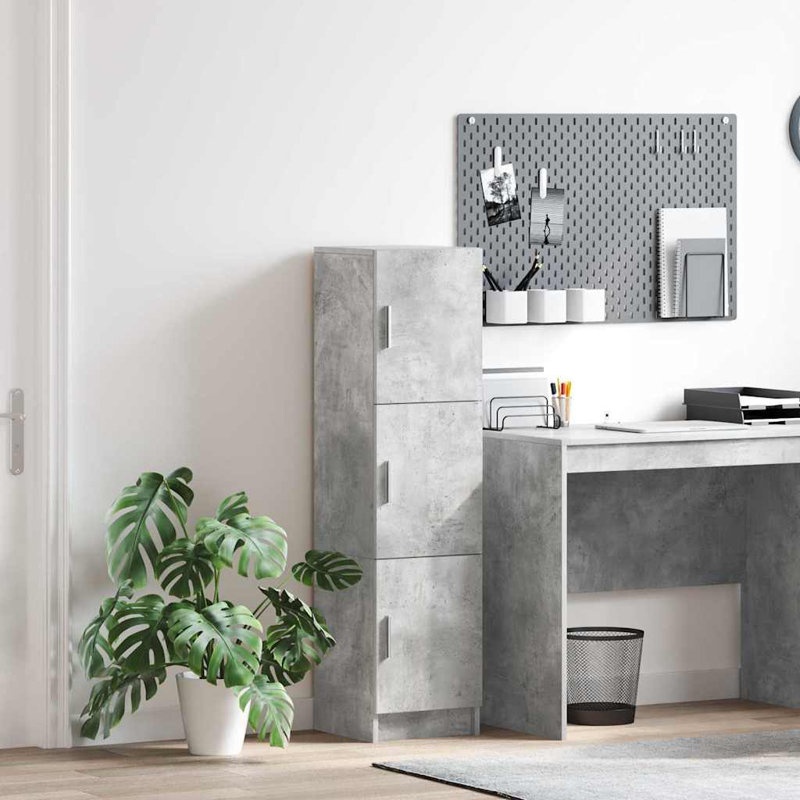 31.5cm Sideboard, Concrete Grey