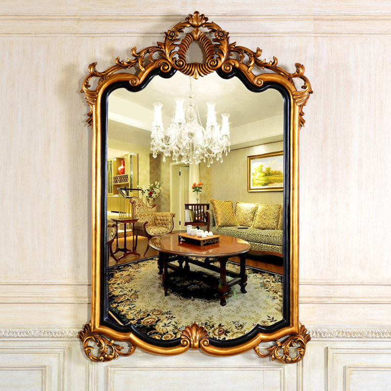 Aurora Solid And Engineered Wood Mirror