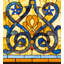 Victorian Mandolin Stained Glass Window