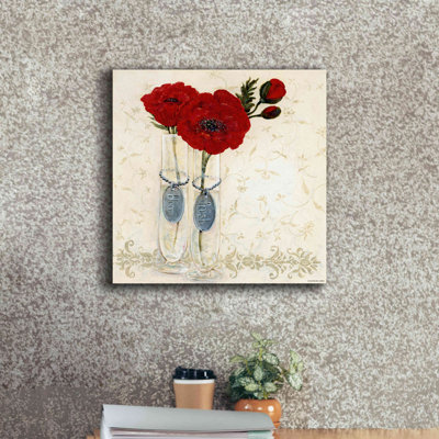 " Inspired Red " by Unknown JD Painting Print