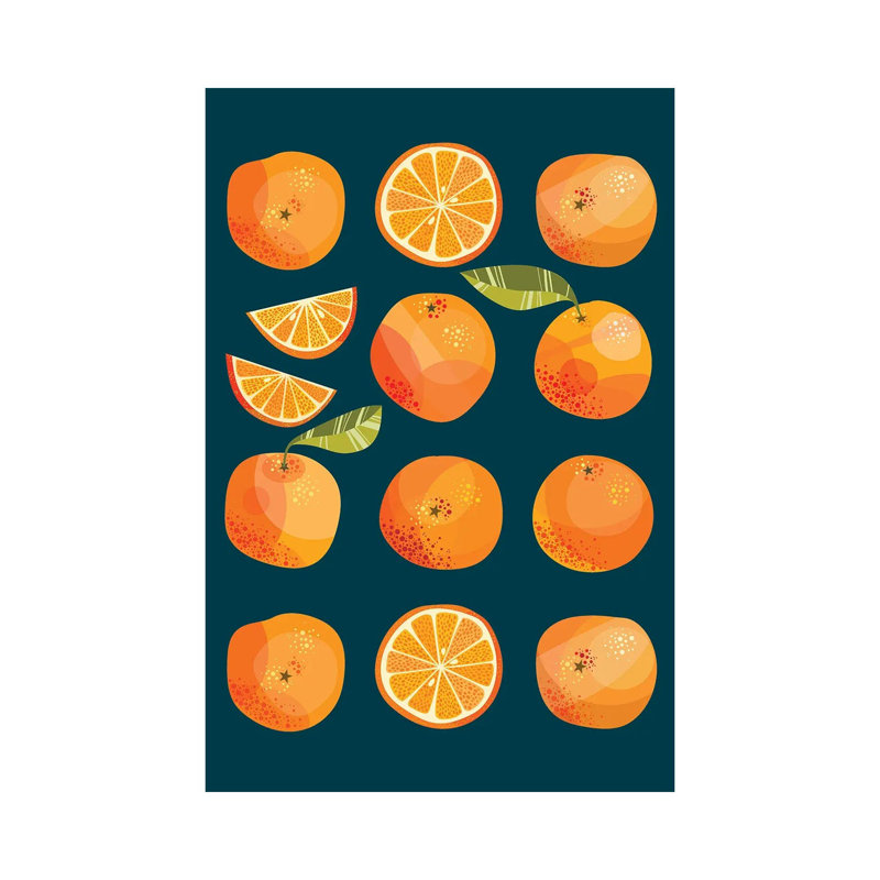 Oranges In The Dark by Nic Squirrell - Wrapped Canvas Gallery-Wrapped Canvas Giclée, 66.04 cm H x 45.72 cm W