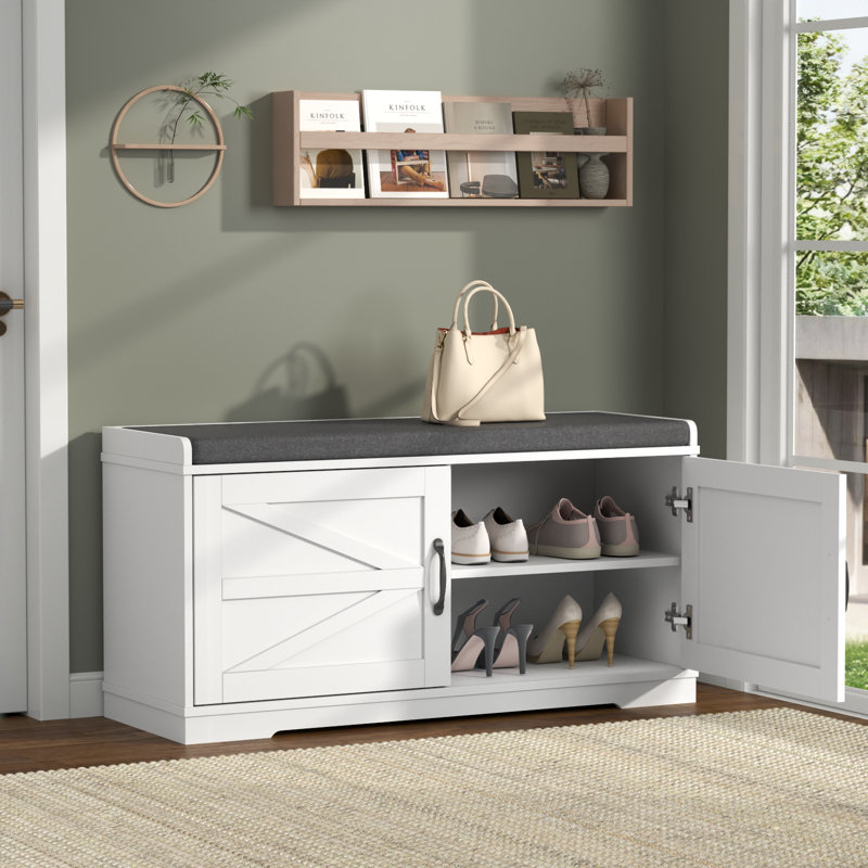12 Pair Shoe Storage Bench