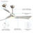 51.96'' Ceiling Fan with Light Kit-88521724