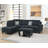 Hardesty Upholstered L-Shaped Sectional Left Hand Facing-1347788661