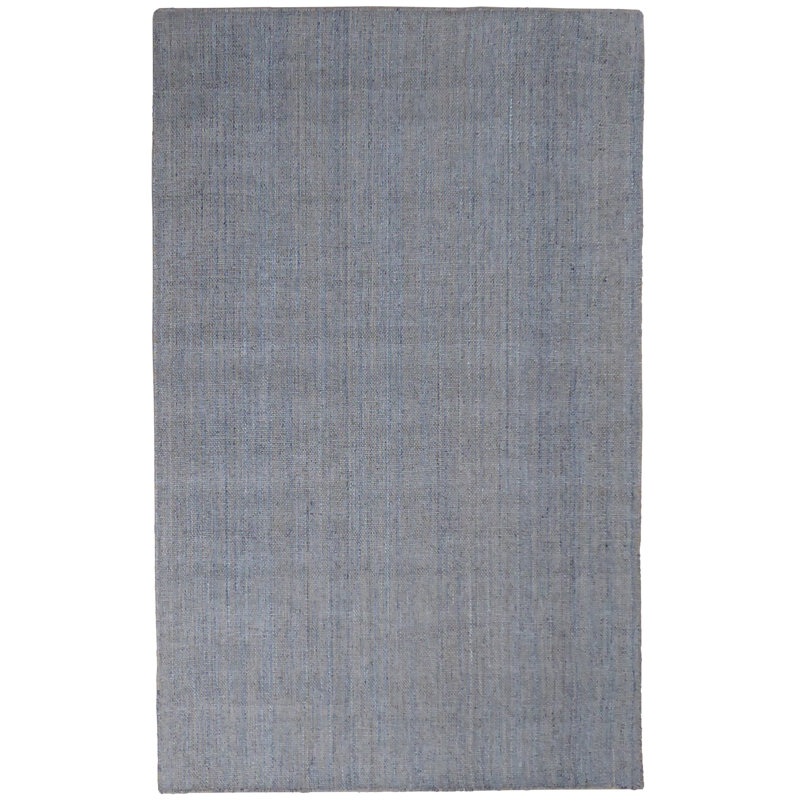 Midtown Solid Colour Hand Woven Area Rug, Rectangle 140 x 200cm